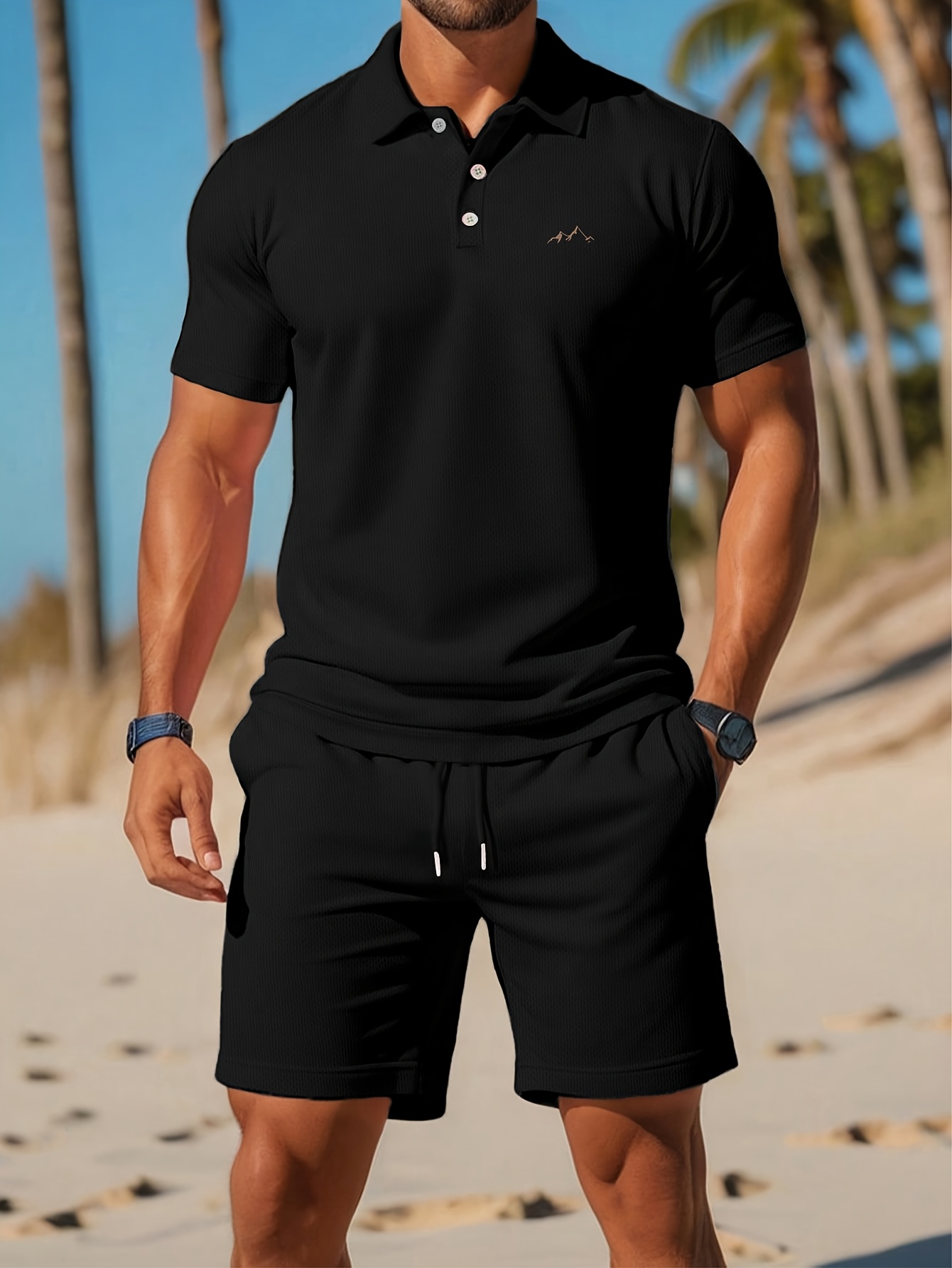 Summer Clothing Shops - طقم بولو رجالي صيفي 2026 -