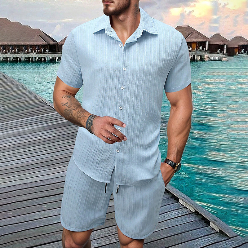 Summer Clothing Sets - طقم رجالي جديد 2026 مكون من