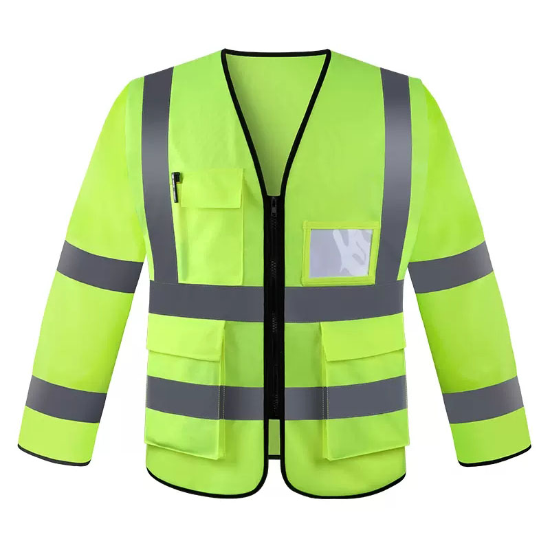 Summer Hi Vis Clothing - ملابس عاكسة بأكمام طويلة، ملابس أمان،