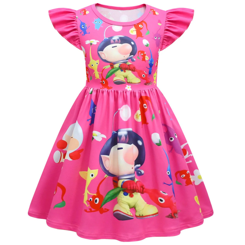 Summer Games Clothing - AIAI 2025 فستان بناتي صيفي جديد