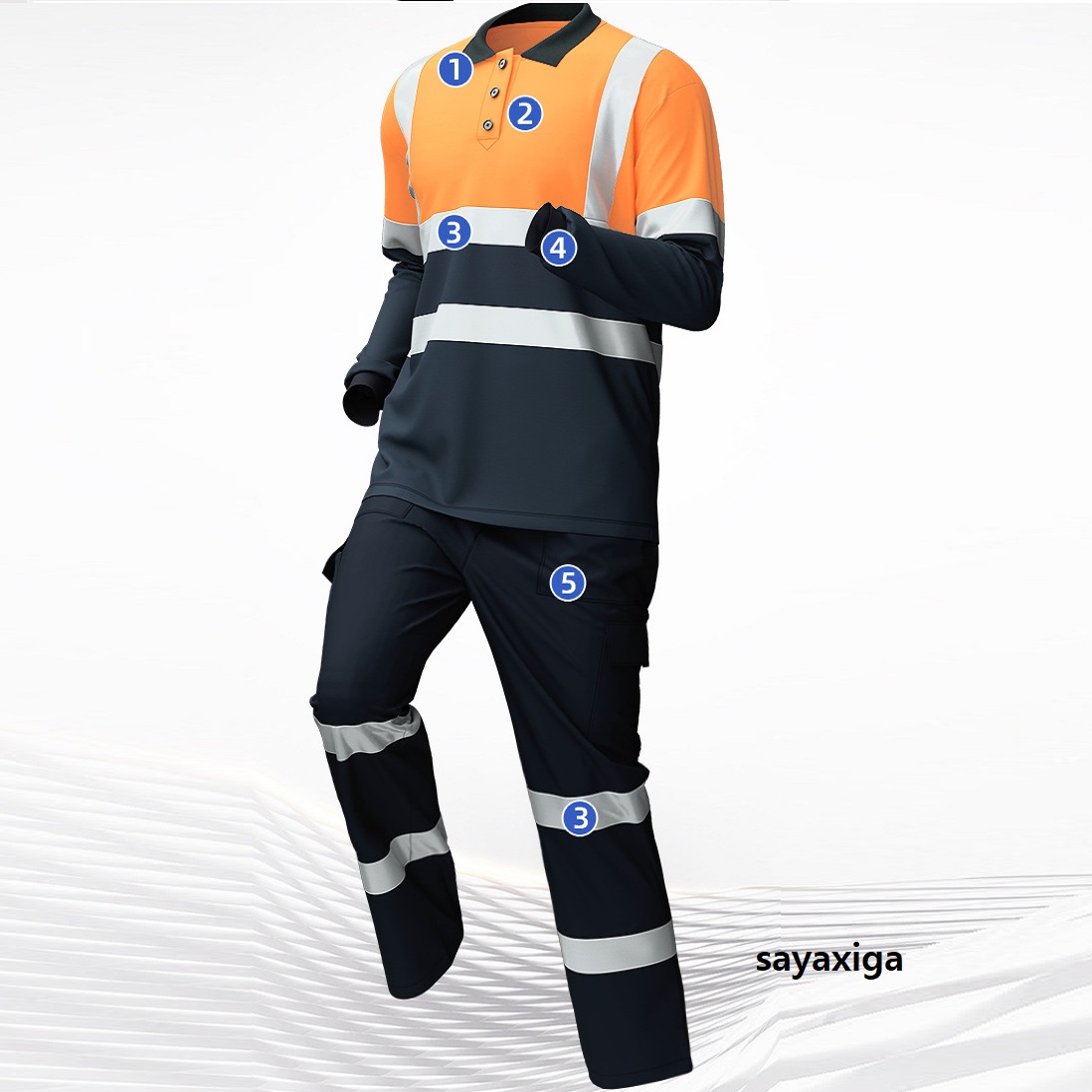 Summer Hi Vis Clothing - مرحبا فيس ملابس العمل السلامة ،