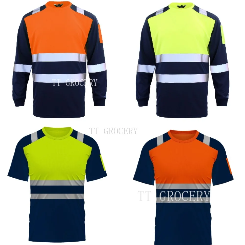 Summer Hi Vis Clothing - قمصان عمل آمنة عالية الوضوح صيفية