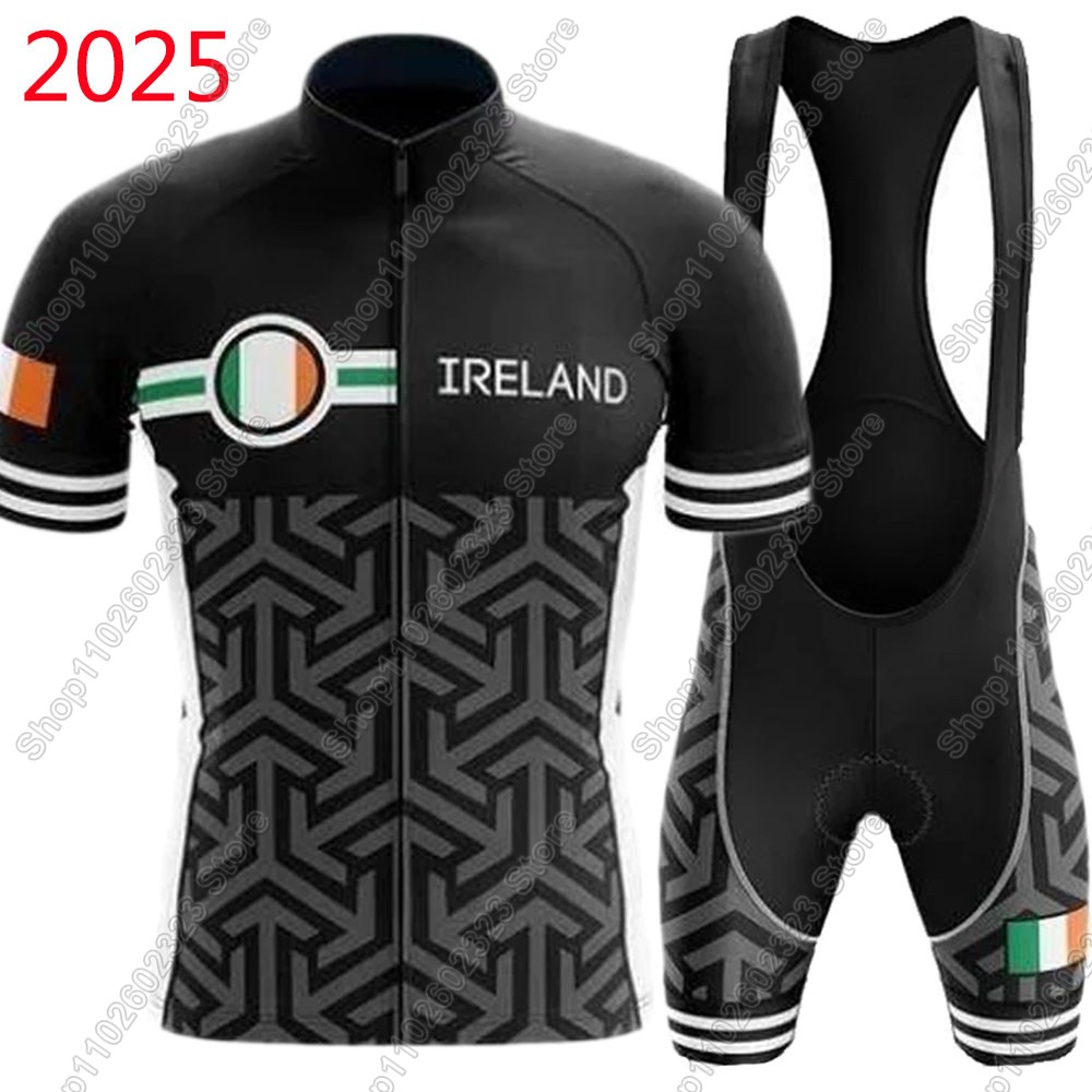 Ireland Summer Clothing - أيرلندا المنتخب الوطني الدراجات جيرسي 2025