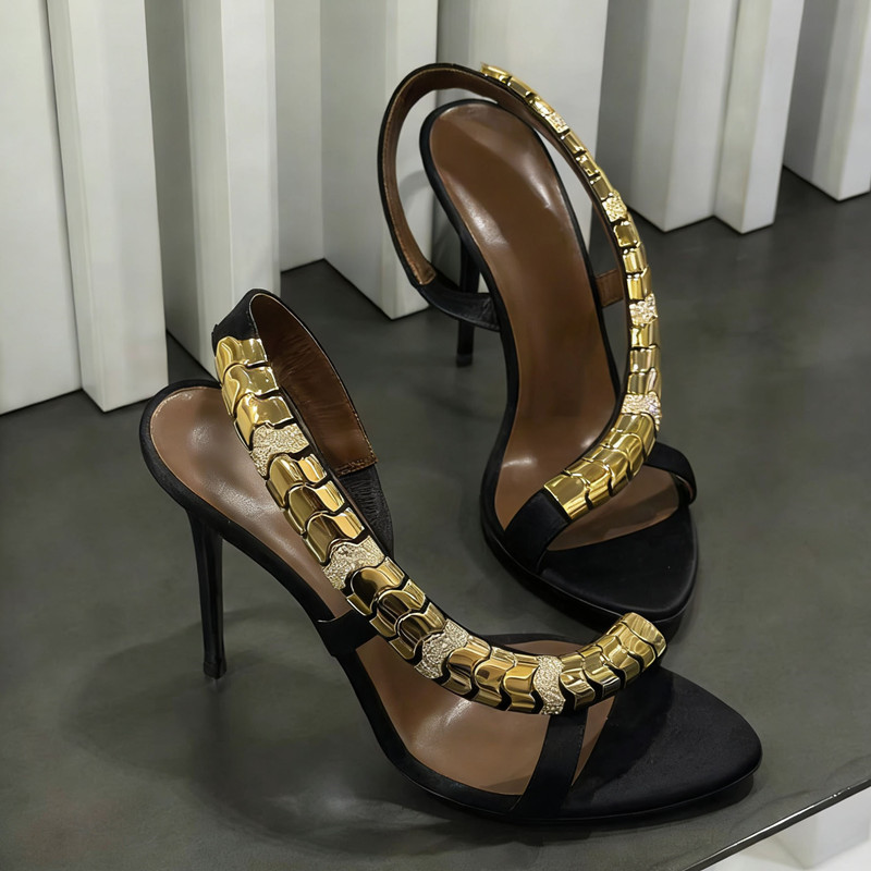صنادل نسائية فاخرة مرصعة بالأح - مراجعة Summer Clothing Sale وسعره
