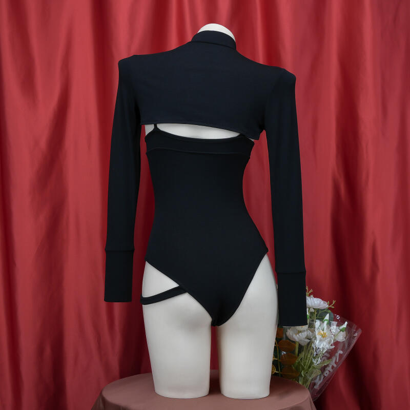 بدلة أنمي قوطية بدون أكمام بتص - مراجعة Romper Playsuit Women وسعره