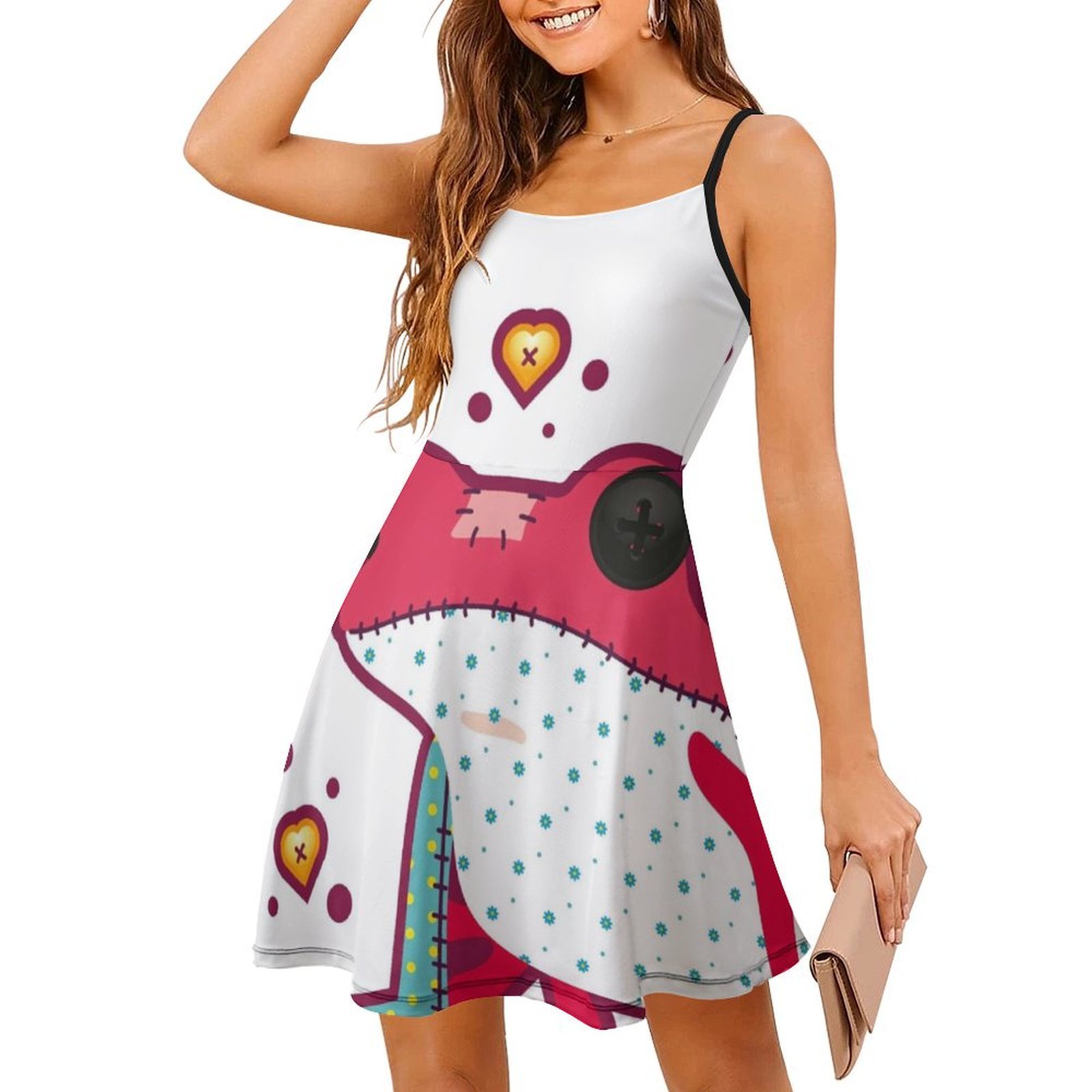 دوول الضفدع البوهيمي فستان بلا - مراجعة Summer Vacation Clothing Women وسعره