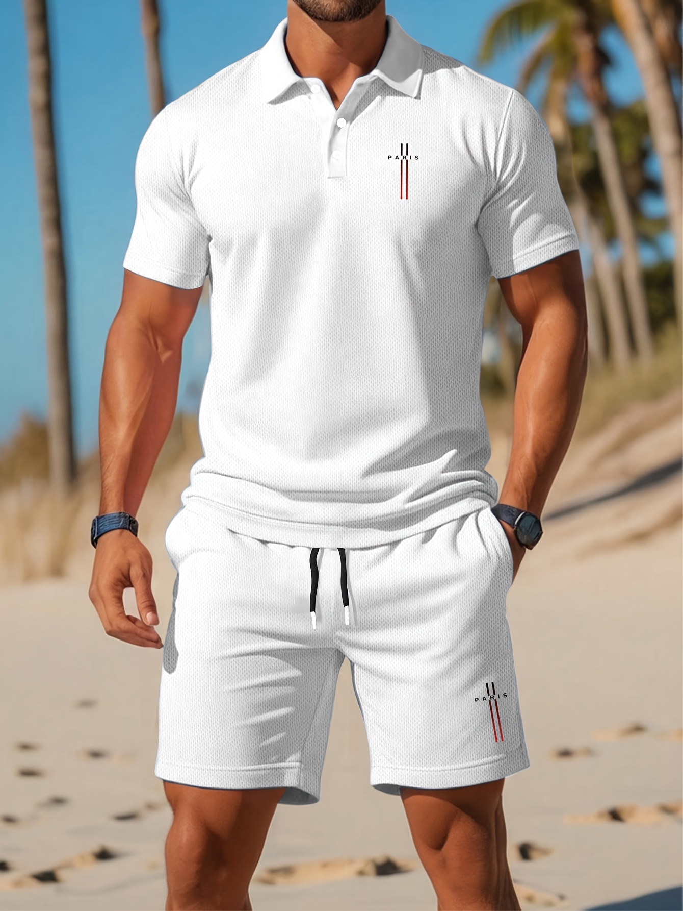 طقم قميص بولو رجالي صيفي 2026  - مراجعة Summer Clothing Shops وسعره