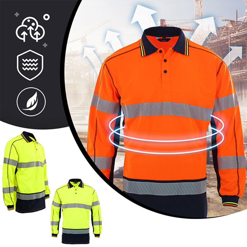 قمصان بولو سريعة الجفاف للرجال - مراجعة Summer Hi Vis Clothing وسعره