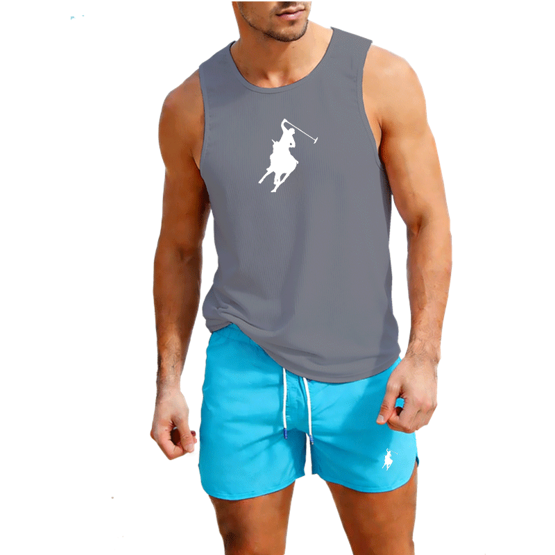 طقم صيفي أوروبي للرجال مكون من - مراجعة Summer Clothing Sets وسعره