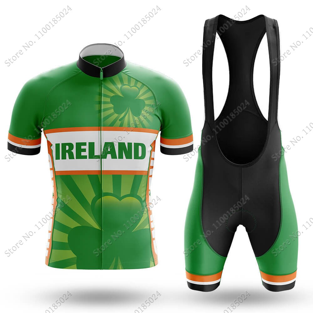 مجموعة جيرسي لركوب الدراجات ال - مراجعة Ireland Summer Clothing وسعره