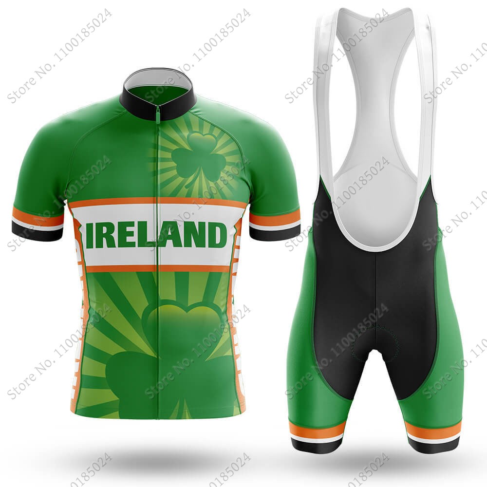 مجموعة جيرسي لركوب الدراجات ال - مراجعة Ireland Summer Clothing وسعره