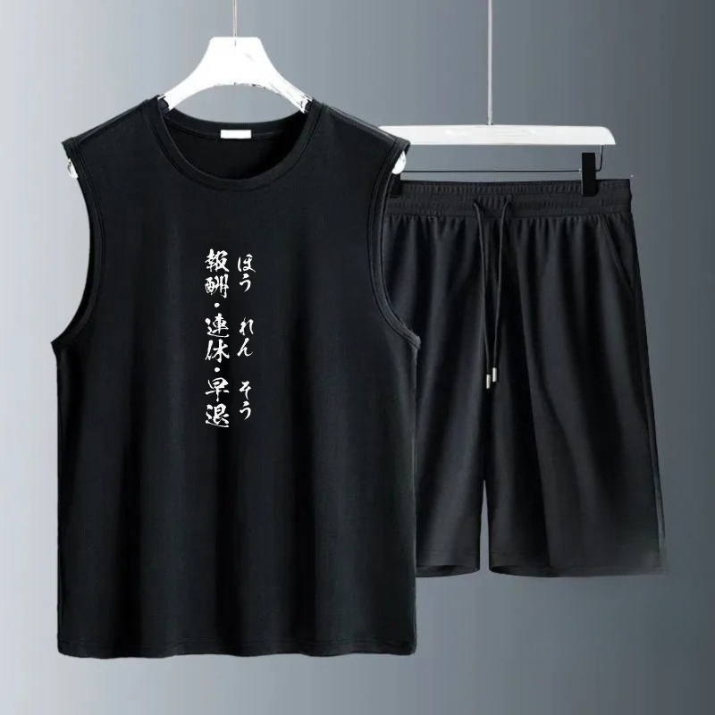 مجموعات تيشيرتات بدون أكمام لل - مراجعة Summer Clothing Sets وسعره