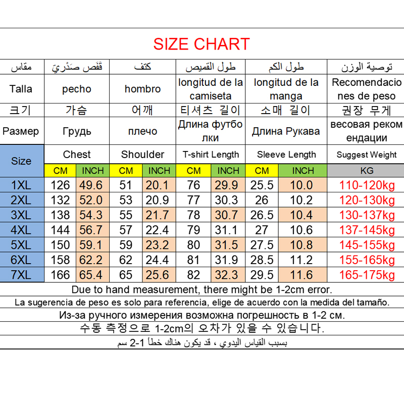 الرجال حجم كبير تي شيرت 5XL 6X - مراجعة Summer Clothing Plus وسعره