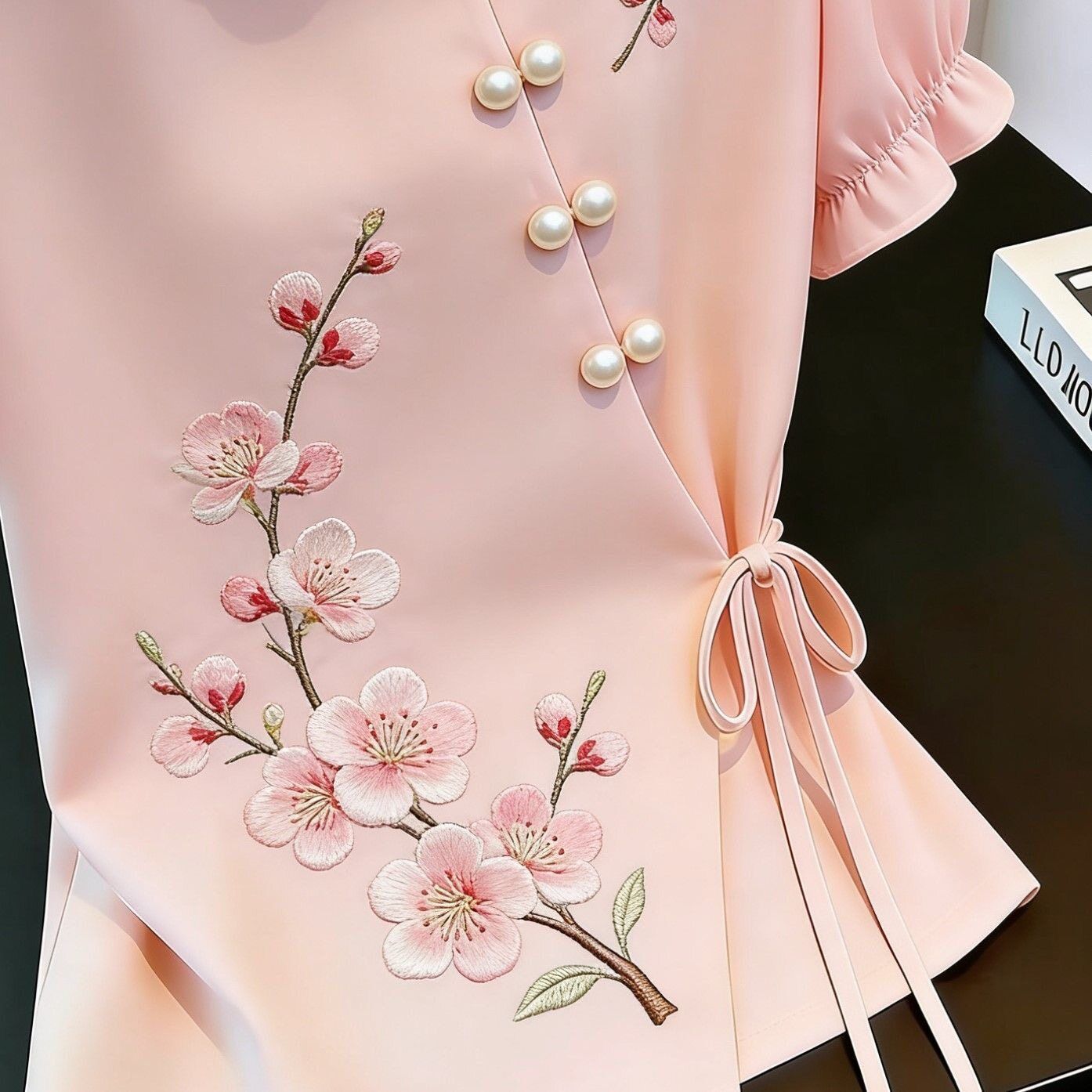 قميص نسائي صيفي 2026 بتصميم صي - مراجعة Tie Front Shirt وسعره