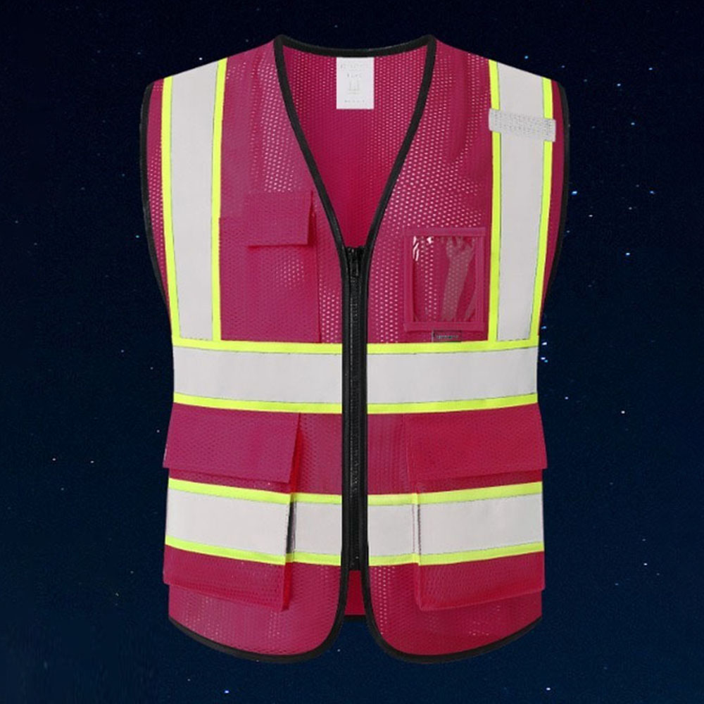 سترة شبكية صيفية للجنسين مع جي - مراجعة Summer Hi Vis Clothing وسعره