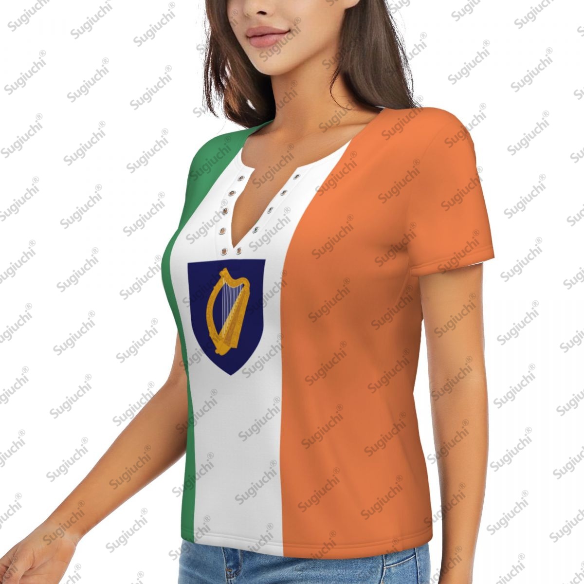 2025 أيرلندا العلم مثير العميق - مراجعة Ireland Summer Clothing وسعره