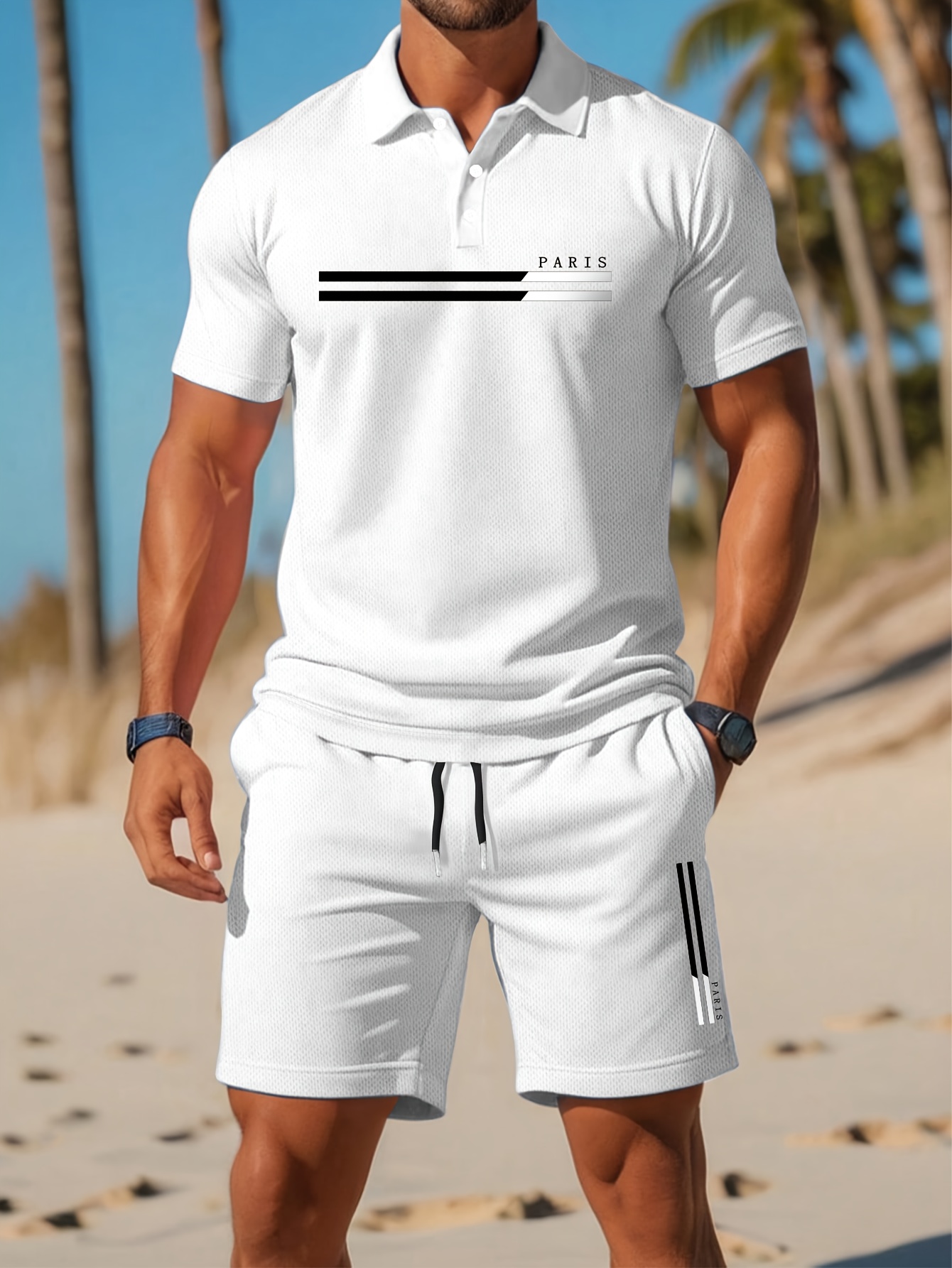 طقم بولو رجالي صيفي 2026 - بنم - مراجعة Summer Clothing Shops وسعره