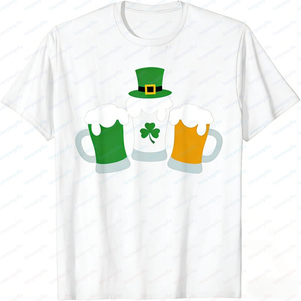 تي شيرت رجالي صيفي بأكمام قصير - مراجعة Ireland Summer Clothing وسعره