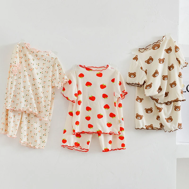 طقم بيجامة صيفي قطني كاجوال بت - مراجعة Summer Clothing Newborn وسعره