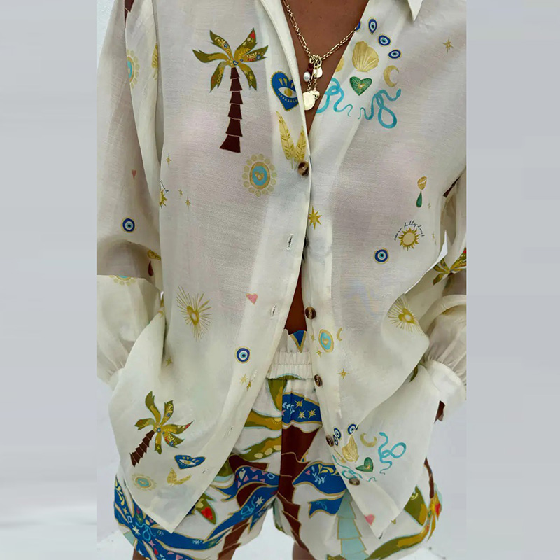 كل مباراة جيوب مجموعة Mujer ال - مراجعة Summer Vacation Clothing Women وسعره