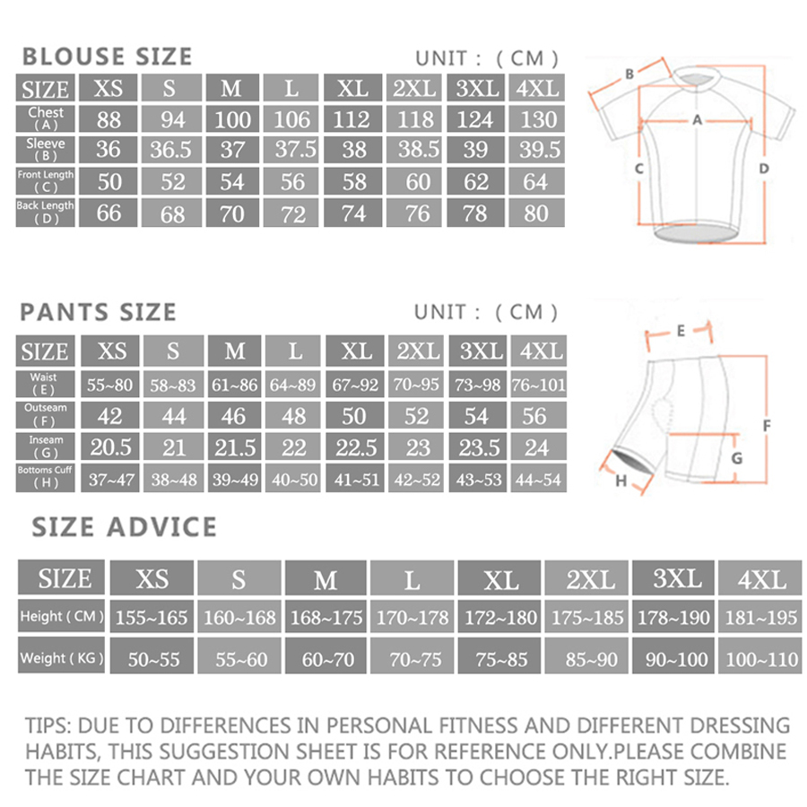 مجموعة ملابس ركوب الدراجات من  - مراجعة Summer Clothing Sale Men وسعره