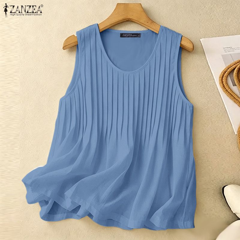بلوزة نسائية صيفية من ZANZEA ب - مراجعة Summer Clothing Plus وسعره