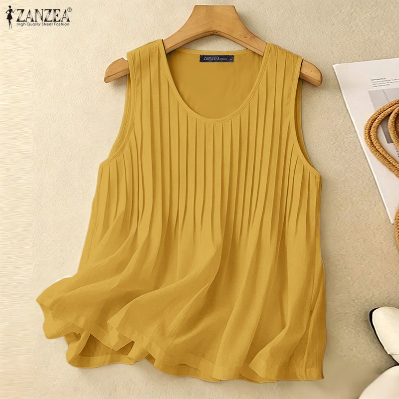 بلوزة نسائية صيفية من ZANZEA ب - مراجعة Summer Clothing Plus وسعره