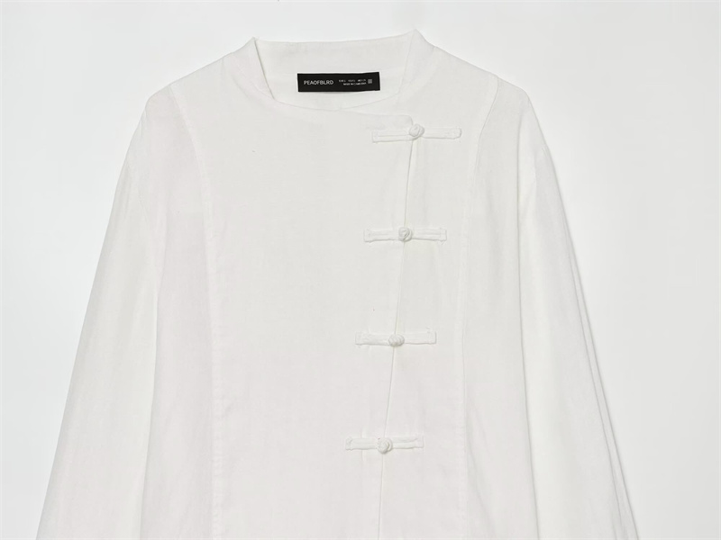 قميص نسائي صيفي جديد 2026 أبيض - مراجعة Tie Front Shirt وسعره