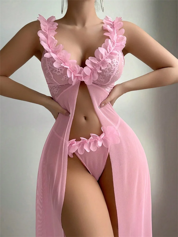 قمصان نوم نسائية شفافة من الدا - مراجعة Summer Clothing Elegant وسعره
