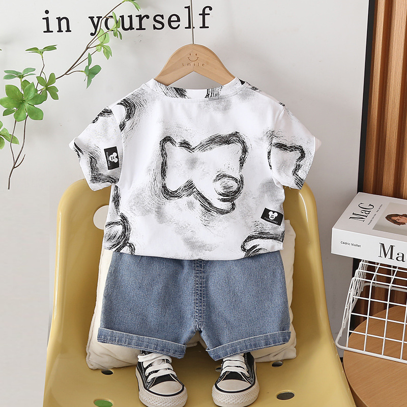 طقم ملابس صيفي للأولاد الصغار  - مراجعة Summer Clothing Drawing For Kids وسعره