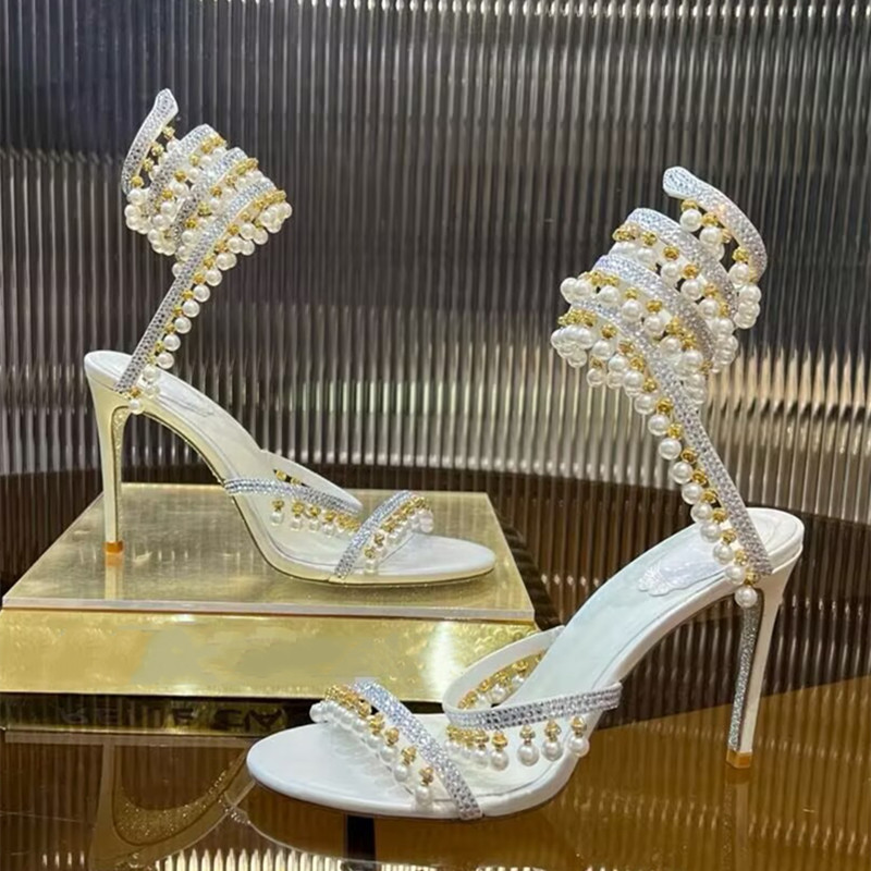 صنادل نسائية فاخرة مزينة بالأح - مراجعة Summer Clothing Elegant وسعره