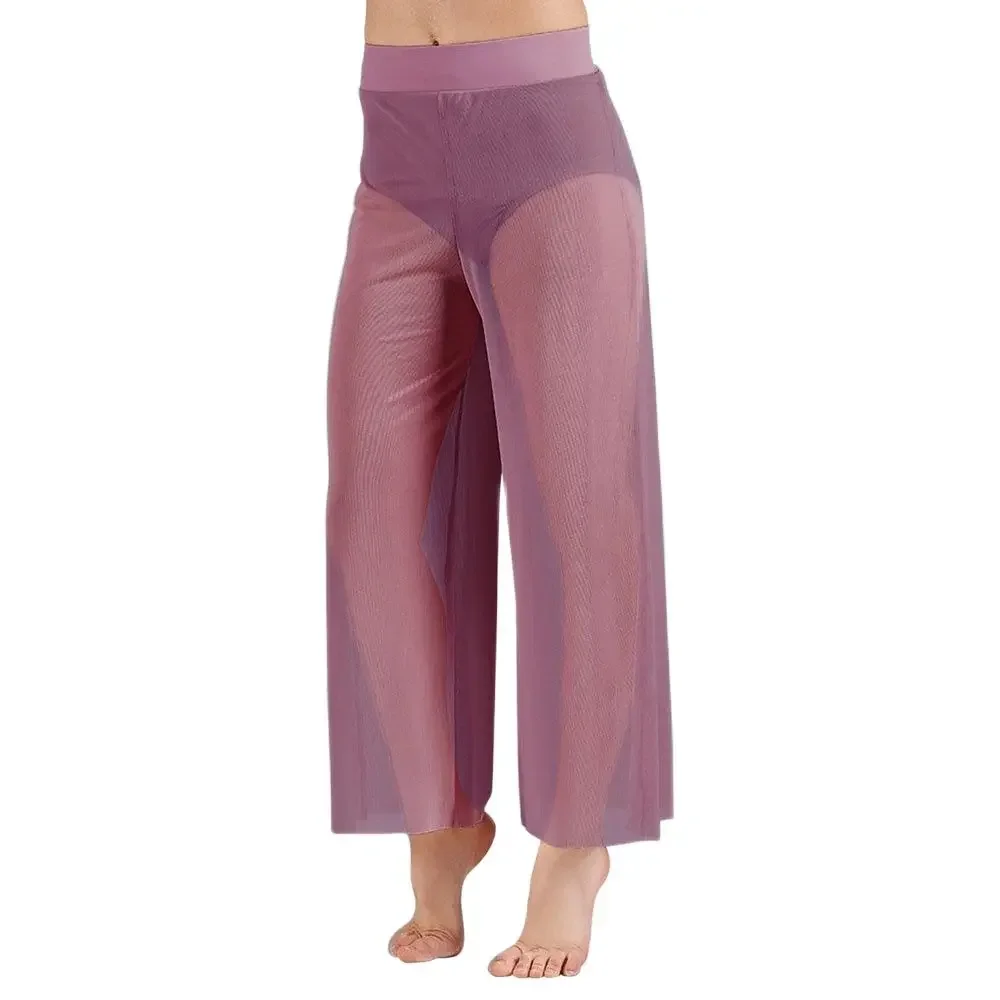 سراويل بأرجل واسعة لرقص البالي - مراجعة Palazzo Pant Wide وسعره