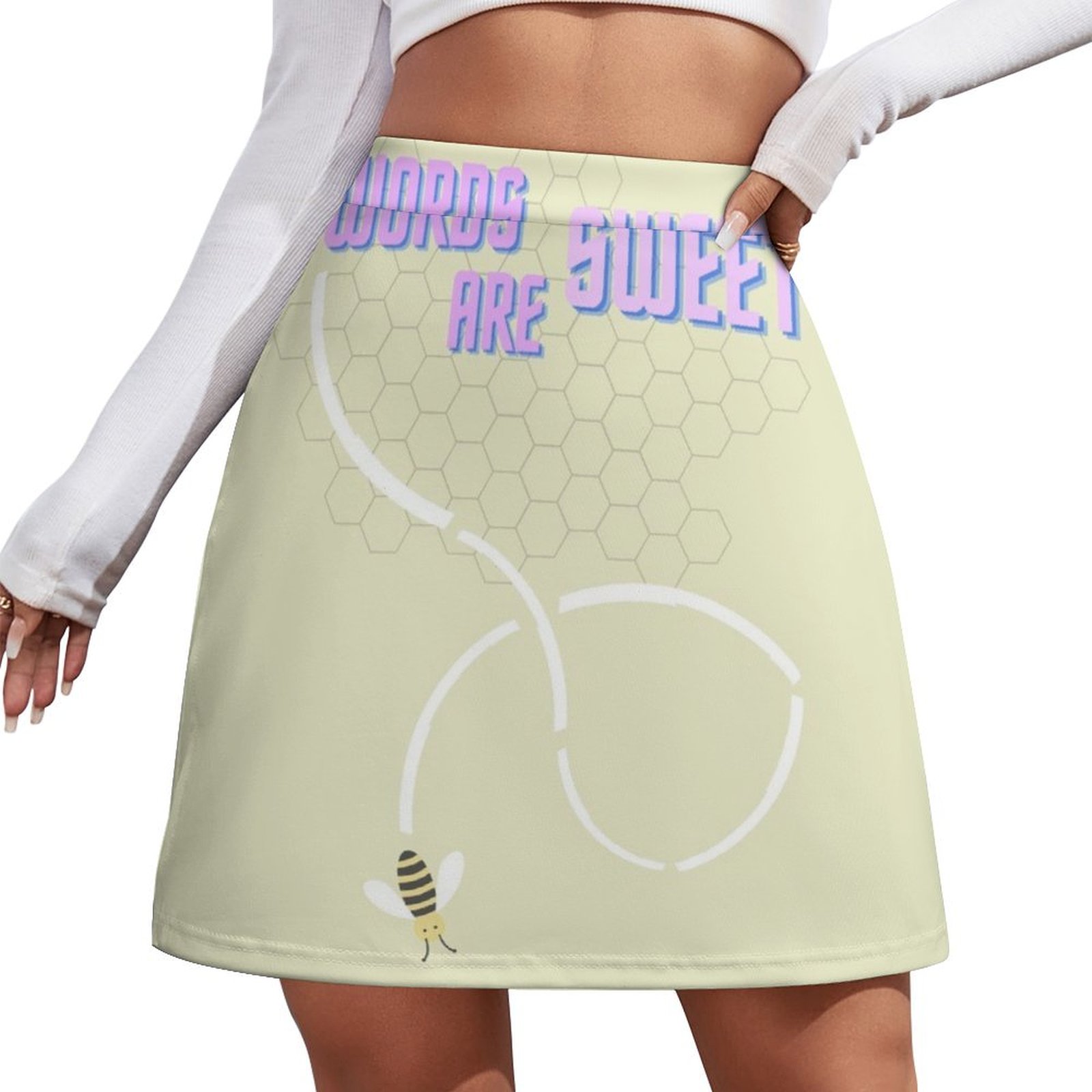 تنورة قصيرة نسائية من SWEET، م - مراجعة Summer Clothing Words وسعره