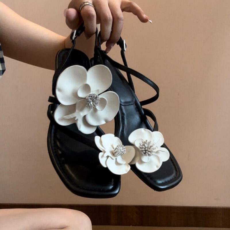 صنادل نسائية فاخرة جديدة بتصمي - مراجعة Summer Clothing Elegant وسعره