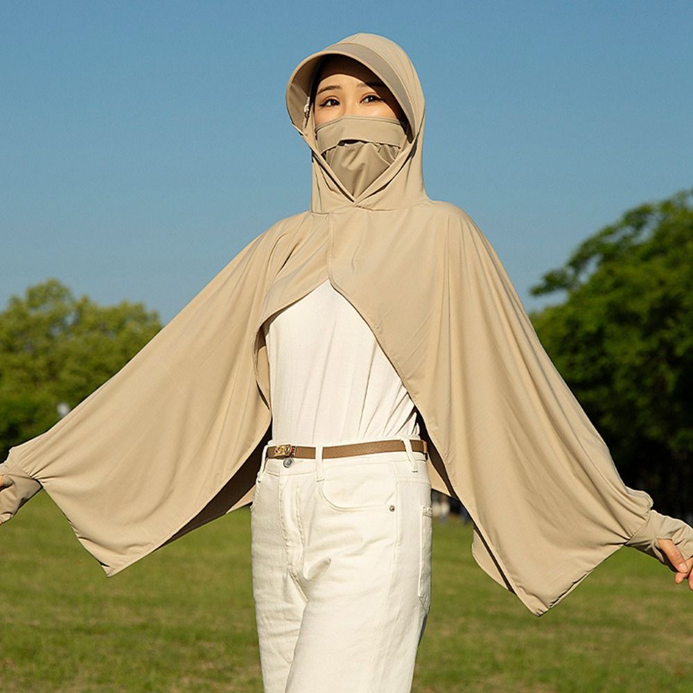 شال واقي من الشمس من الحرير ال - مراجعة Summer Clothing Drive وسعره