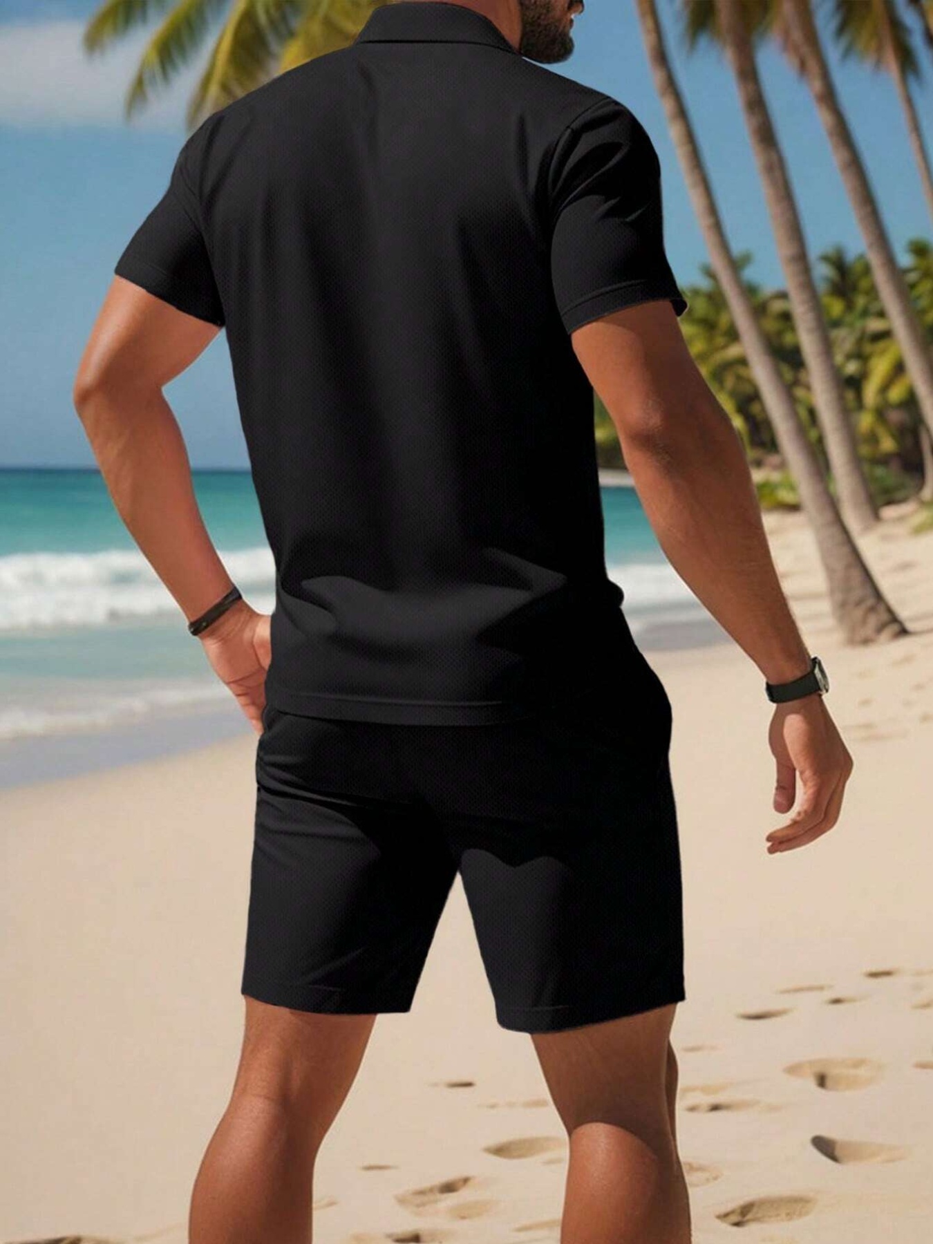 طقم قميص بولو رجالي صيفي 2026  - مراجعة Summer Clothing Shops وسعره