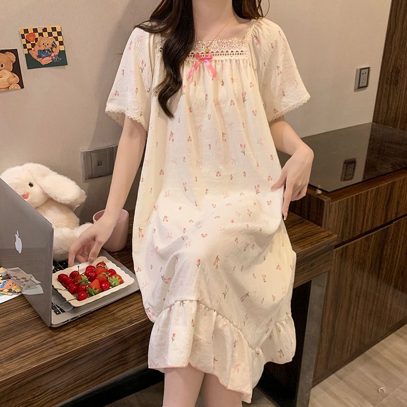 قميص نوم صيفي بمقاسات كبيرة عل - مراجعة Summer Clothing Sale وسعره