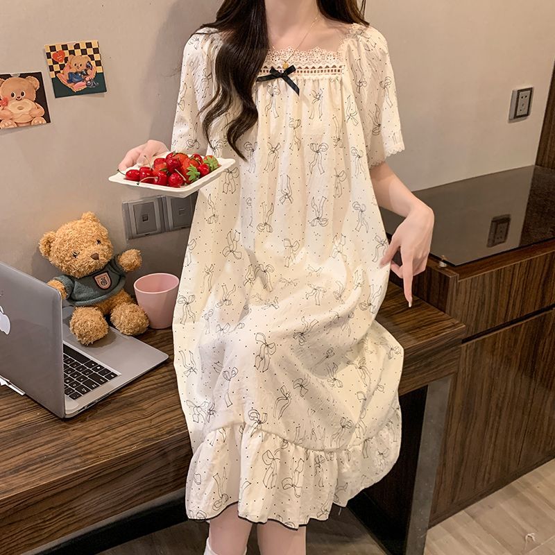 قميص نوم صيفي بمقاسات كبيرة عل - مراجعة Summer Clothing Sale وسعره