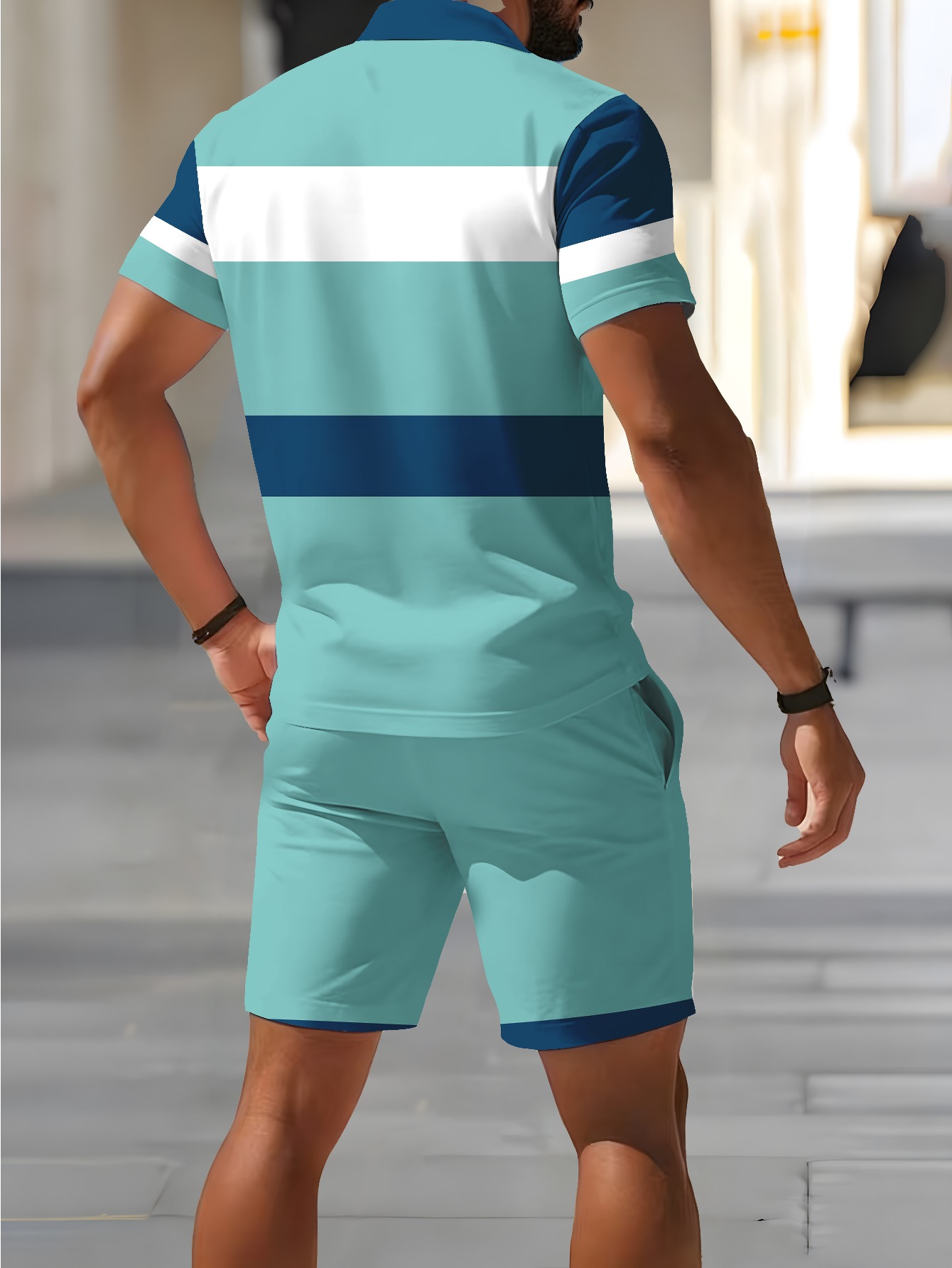 طقم قميص بولو رجالي صيفي 2026  - مراجعة Summer Clothing Shops وسعره