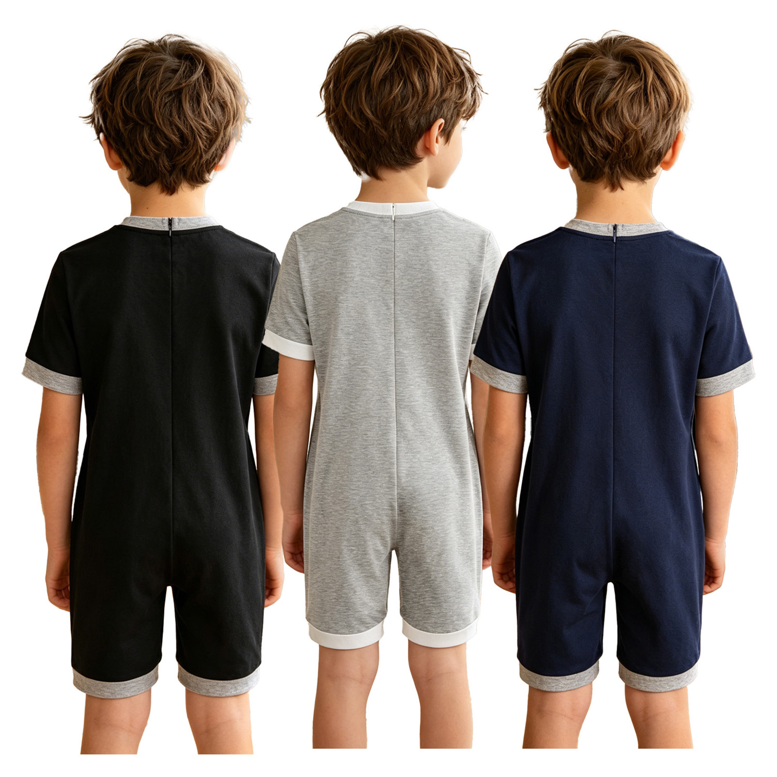 3 قطع ملابس تكيفية للأطفال ذوي - مراجعة Summer Clothing Boys وسعره