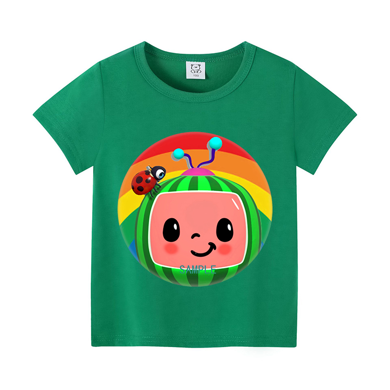 Cocomelons الطفل تي شيرت أنيمي - مراجعة Summer Clothing Boys وسعره