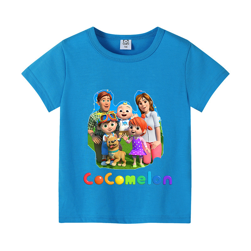 Cocomelons الطفل تي شيرت أنيمي - مراجعة Summer Clothing Boys وسعره
