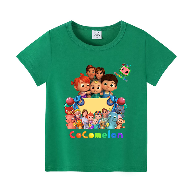 Cocomelons الطفل تي شيرت أنيمي - مراجعة Summer Clothing Boys وسعره