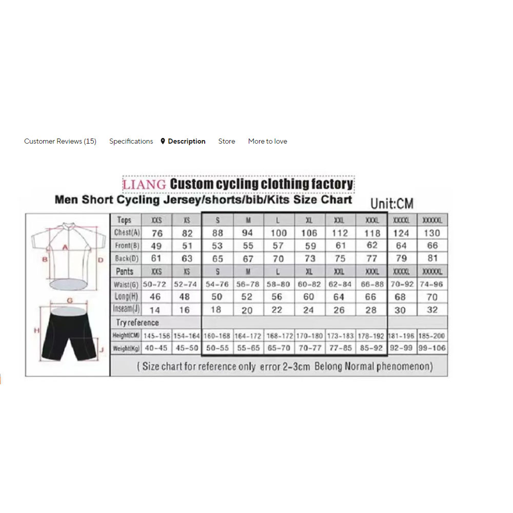 طقم قميص وشورت ركوب الدراجات ل - مراجعة Summer Clothing Sale Men وسعره