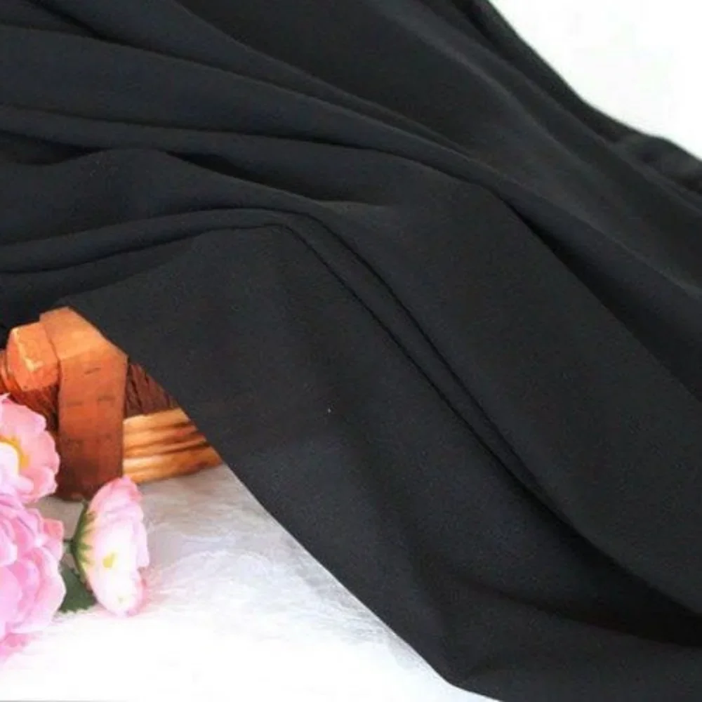 1/2/3m الصيف تنفس الشيفون المل - مراجعة Summer Clothing Material وسعره